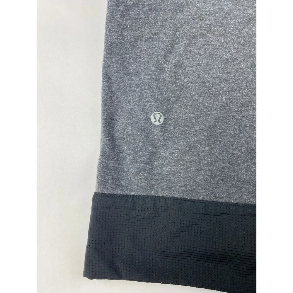 Lululemon Revival Sweatshirt Hoodie Men's Size XL Black Gray - Picture 5 of 11